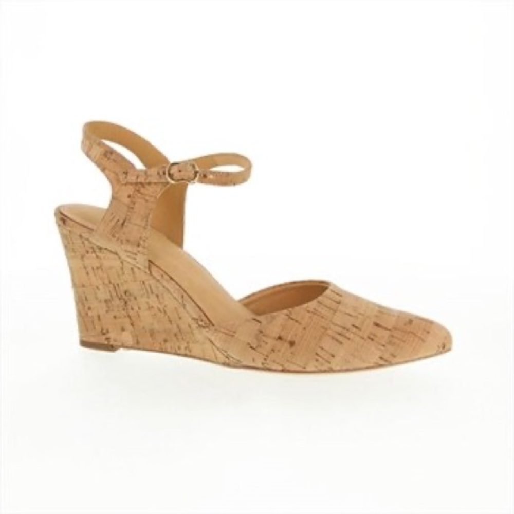 Beautiful Bill Blass Cork Wedge